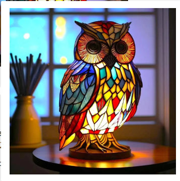 3D Resin Animal Decorative Night Light | Handcrafted | 20 Designs | Small 15cm & Large 22cm | USB | Unicorn, Owl, Dragon, Mermaid & More | Home Decor Gift