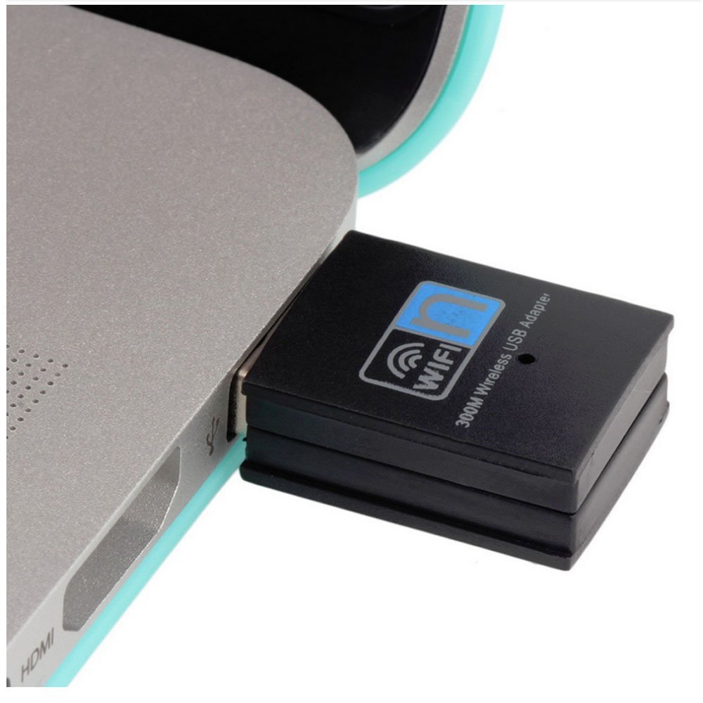 300Mbps USB WiFi Wireless Network Adapter | RTL8192EU, Windows XP/Vista/7/8/10, Linux & Mac Compatible