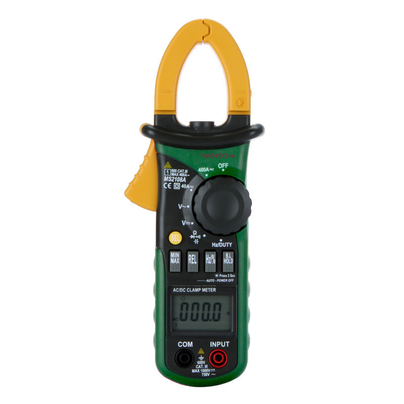Digital Clamp Multimeter | 1000V DC/750V AC, 40A/400A, 4000 Count, Resistance, Capacitance & Frequency