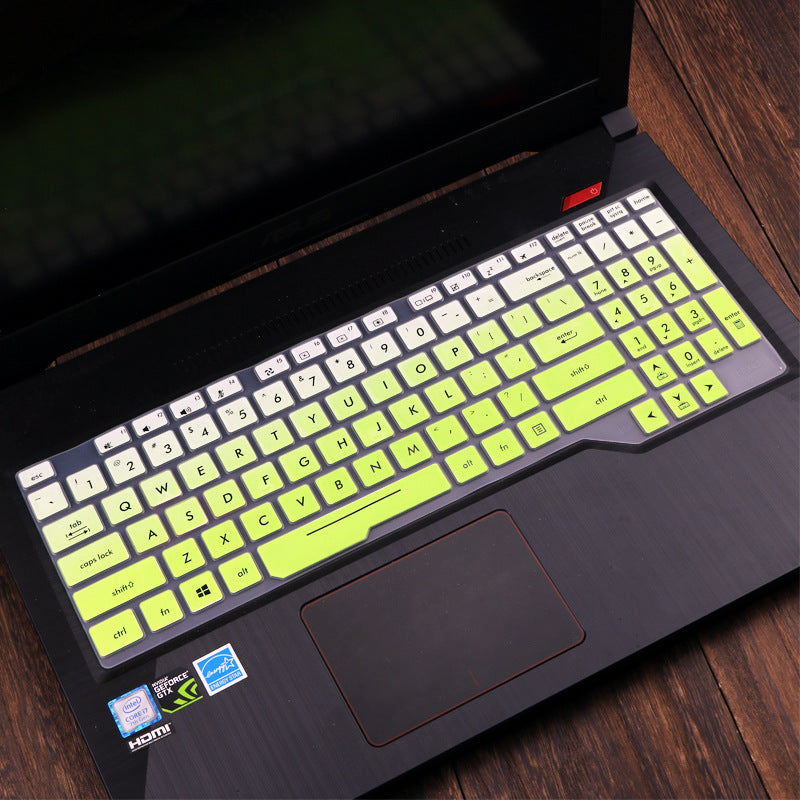ASUS Laptop Keyboard Protective Cover Skin | Dust & Spill Proof | 15 Colours | Solid, Gradient, Translucent & Rainbow | Silicone Film