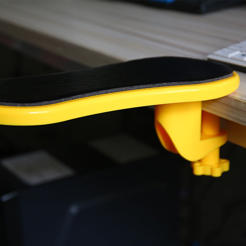 Desk-Mounted Ergonomic Wrist Rest & Arm Support | Mouse Pad | Non-Slip | Fits Desks up to 5cm | 3 Colours