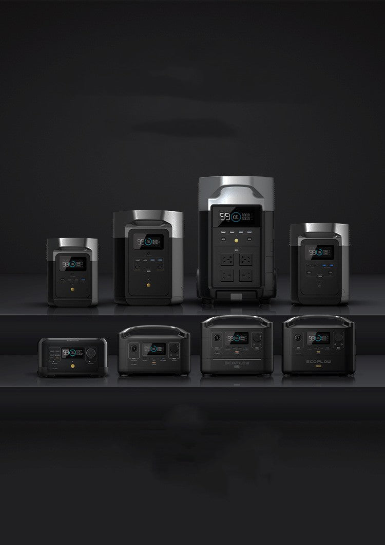 EcoFlow RIVER Pro 720Wh Portable Power Station | 600W AC, Solar & Car Charging