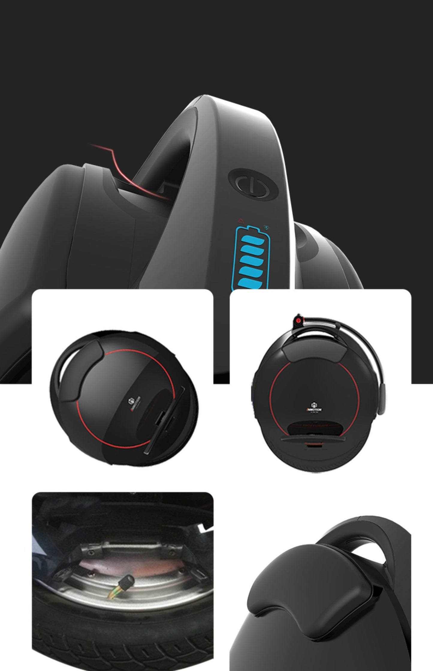 72V Electric Unicycle | 14-Inch, 25km/h, 25km Range, Bluetooth & APP Control