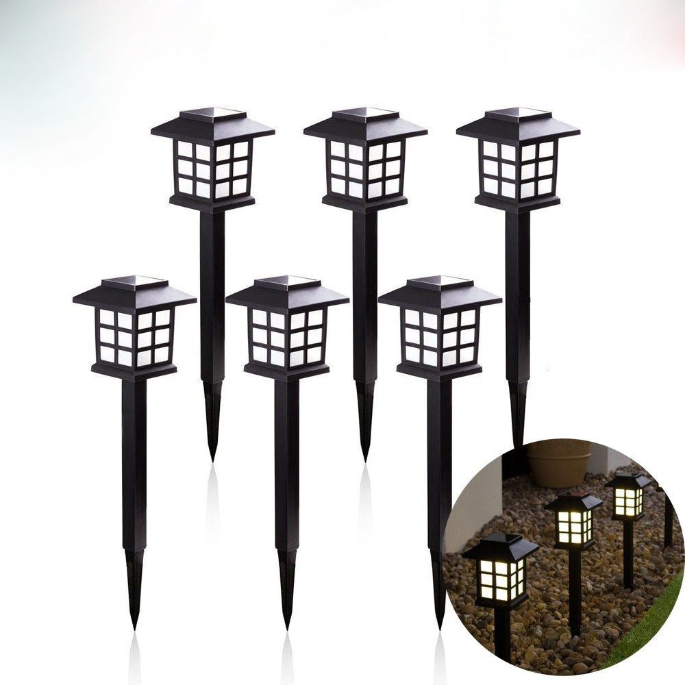 Solar Square LED Garden Stake Light | IP44 | 0.6W | 50,000h | 85×360mm | 6hr Solar Charge | Auto On/Off | RGB, Warm White & White | Lawn, Courtyard & Holiday Decor
