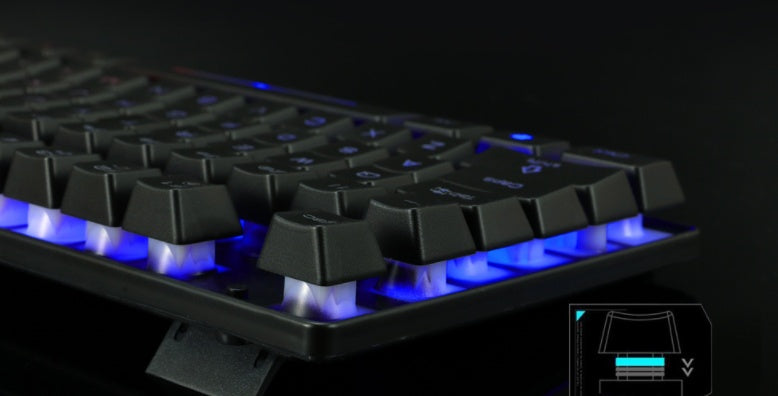 Wired USB Gaming Keyboard & Mouse Combo Set | RGB Backlit | 1000 DPI | 1.35m Cable | Home, Office & Gaming | Black & White
