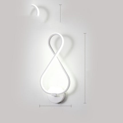 Nordic Minimalist LED Wall Lamp | Silicone Shade | 30,000h LED | Button Switch | 110V & 220V | Warm & White Light | Multiple Styles