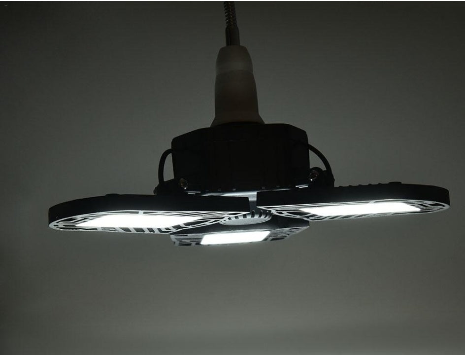 60W 80W Deformable UFO LED High Bay Light | E27 | 6000LM | IP65 | 50,000hr | 85–265V | With & Without Sensor | 1, 2 & 3pc Packs | Garage, Warehouse & Industrial