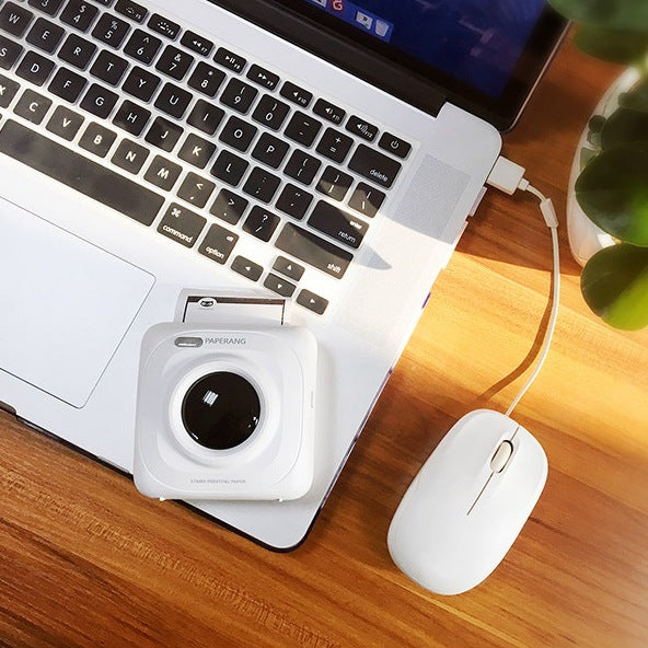 Peripage Mini Bluetooth Thermal Printer | 200DPI & 300DPI | 1000mAh | 24hr Use | iOS & Android | 83×83×45mm | 160g | Printer & Paper Bundles