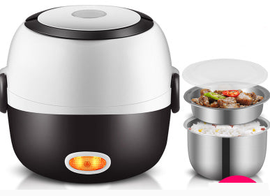 Electric Heated Lunch Box | 200W | 220V | 2-Layer 1L & 3-Layer 2L | 190×190×190mm | Portable Food Warmer | Office, Work & Travel