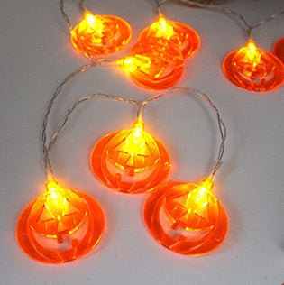 Halloween LED String Lights | 1.2M | 10 LEDs | Battery Powered | Waterproof | White, Warm White & 4 Colours | 9 Pendant Designs | Indoor & Outdoor
