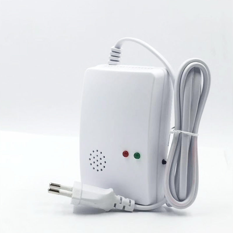 Gas Leak Detector Alarm | Wall-Mounted | 110-220V | Kitchen Home Hotel | Natural Gas Safety Sensor