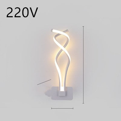 Nordic Minimalist LED Wall Lamp | Silicone Shade | 30,000h LED | Button Switch | 110V & 220V | Warm & White Light | Multiple Styles