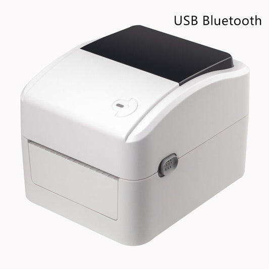 Thermal Label & Barcode Printer | USB & Bluetooth | 25.4–118mm | EU / UK / US Plug | 215×178×155mm