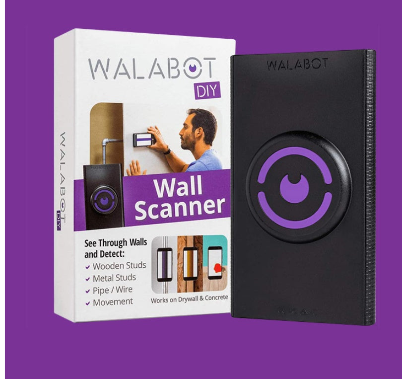 Walabot DIY Advanced Wall Scanner & Stud Finder | Radar Technology, Detects Studs, Pipes & Wires, 4" Deep