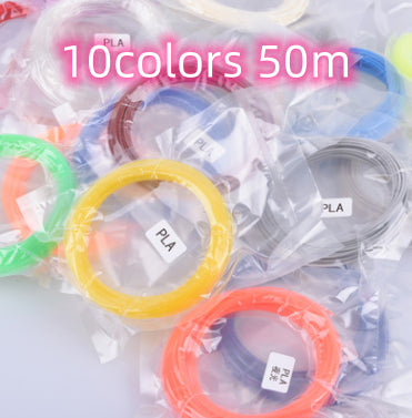 3D Printing Pen with PLA Filament | Adjustable Temp & Speed | LED Indicator | 185×45×10mm | Blue, Pink, Purple, Yellow & Camouflage | US/UK/EU/AU/USB | Pen & Filament Bundles