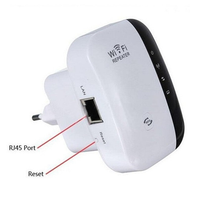300Mbps WiFi Repeater & Range Extender | 2.4GHz, WPS, VPN | AU/EU/UK/US Plug