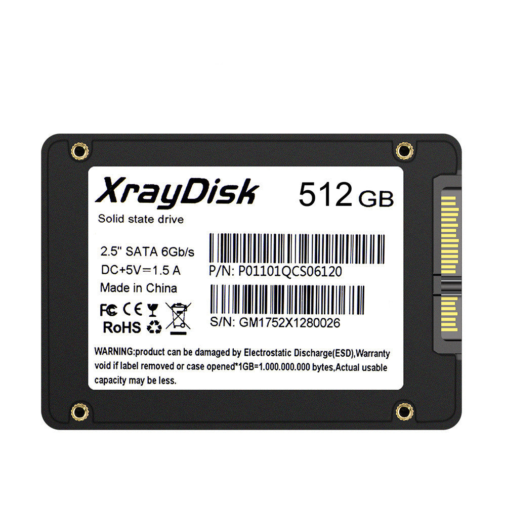 2.5" SATA3 Solid State Drive (SSD) | 550MB/s Read, TLC/QLC Flash | 60GB–512GB | Desktop & Laptop