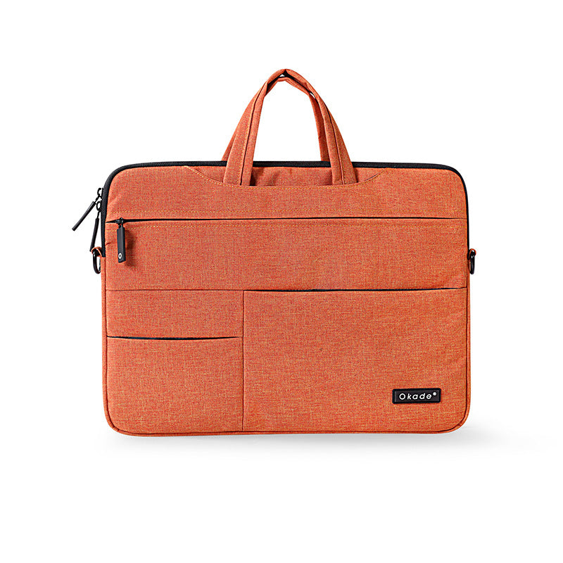 Burlap Laptop Shoulder Bag | 11", 13", 15" | Waterproof, Shockproof | OL Commute | 6 Colors