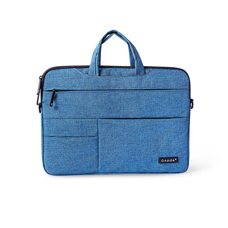 Burlap Laptop Shoulder Bag | 11", 13", 15" | Waterproof, Shockproof | OL Commute | 6 Colors
