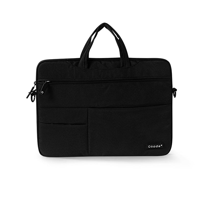 Burlap Laptop Shoulder Bag | 11", 13", 15" | Waterproof, Shockproof | OL Commute | 6 Colors