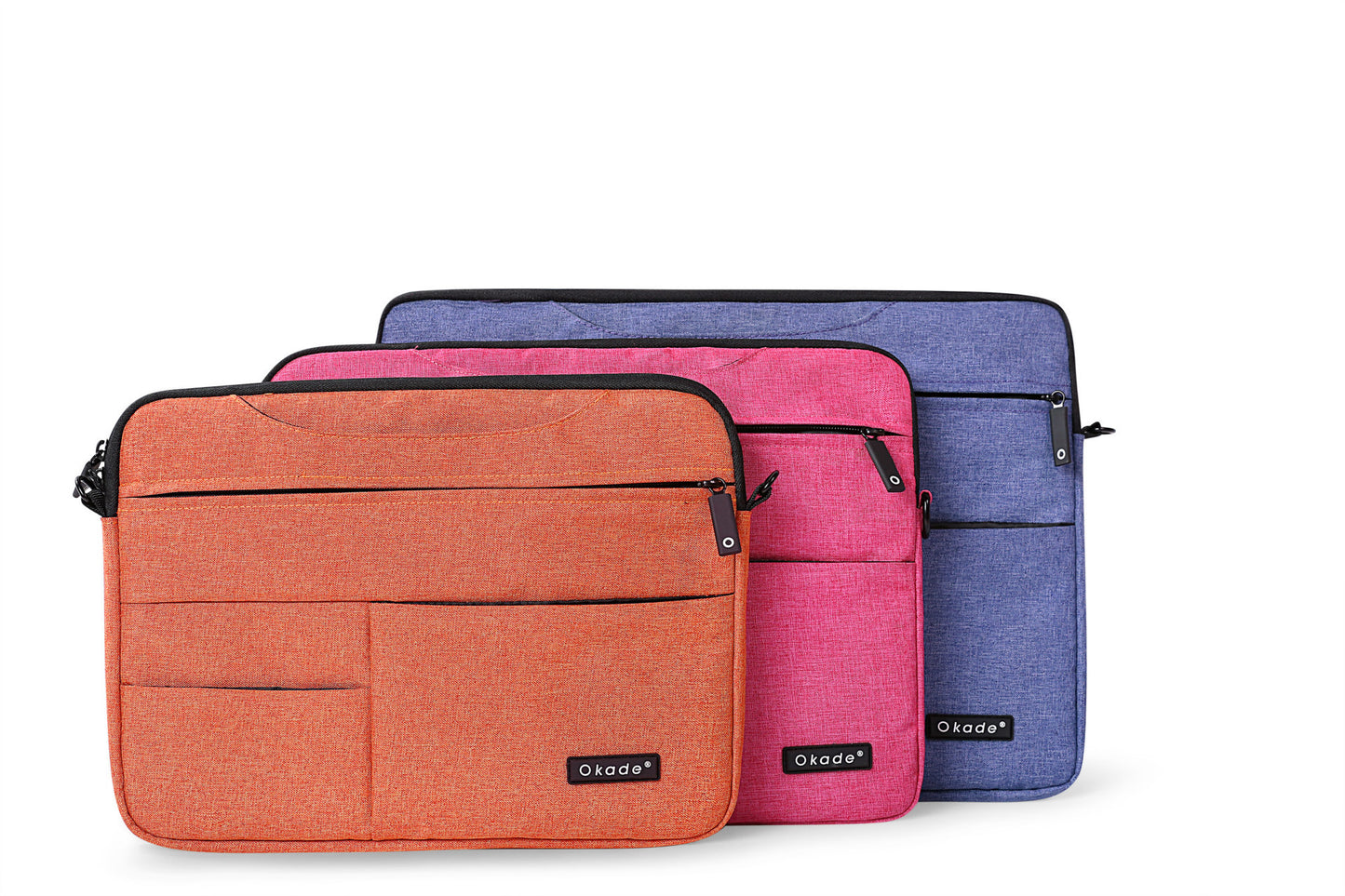 Burlap Laptop Shoulder Bag | 11", 13", 15" | Waterproof, Shockproof | OL Commute | 6 Colors