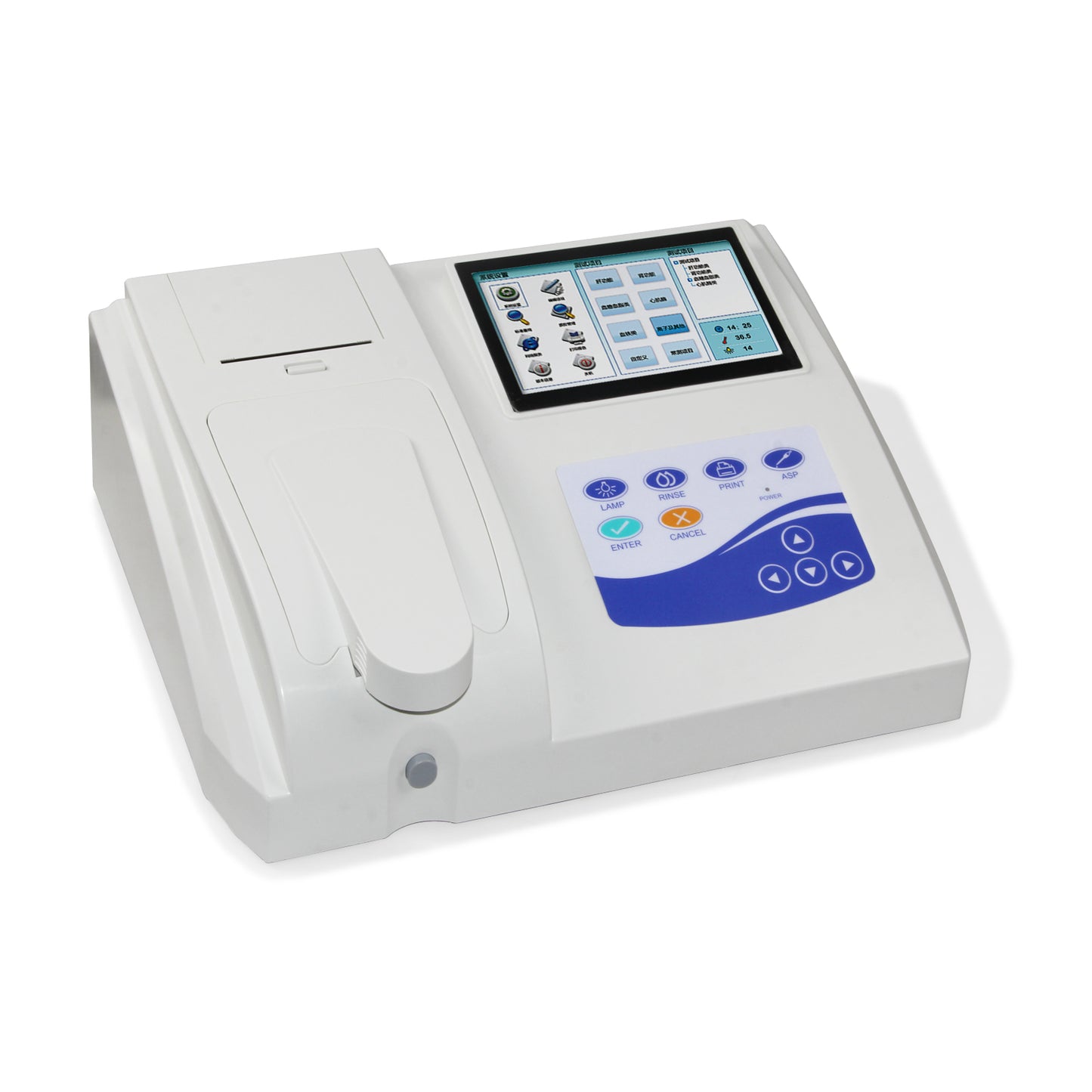 CONTEC BC300 Semi-Auto Biochemistry Blood Analyzer | Touch Screen & Built-in Printer