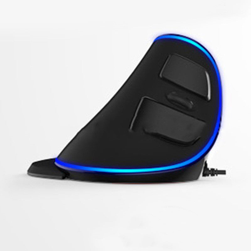 Vertical Ergonomic RGB Wired Mouse | 800–4000 DPI | 5-Speed | RGB Streamer Lighting | USB | Innocence, Standard & Symphony