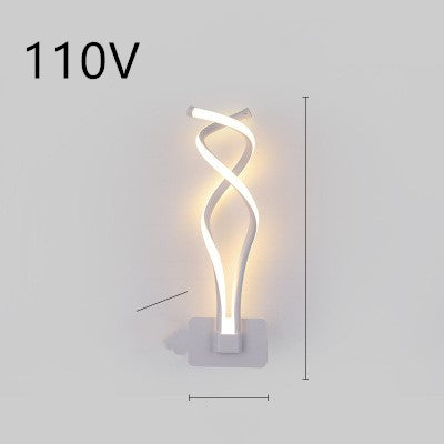 Nordic Minimalist LED Wall Lamp | Silicone Shade | 30,000h LED | Button Switch | 110V & 220V | Warm & White Light | Multiple Styles