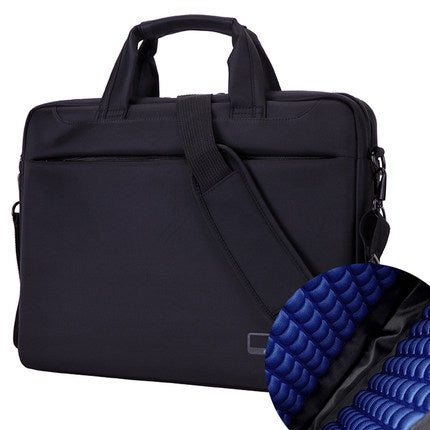 Oxford Laptop Shoulder Bag & Sleeve | 12"-17" | Airbag & Standard | Multi-Pocket | 10 Colors