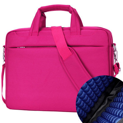 Oxford Laptop Shoulder Bag & Sleeve | 12"-17" | Airbag & Standard | Multi-Pocket | 10 Colors