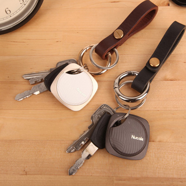 Bluetooth Tracker & Key Finder | 10-Month Battery, 85dB Alert, iOS & Android | Black & Champagne