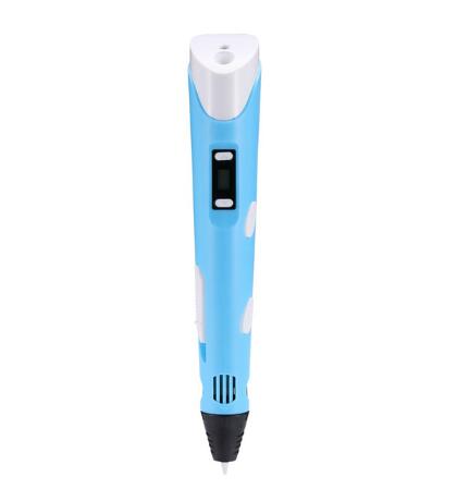 3D Printing Pen with PLA Filament | Adjustable Temp & Speed | LED Indicator | 185×45×10mm | Blue, Pink, Purple, Yellow & Camouflage | US/UK/EU/AU/USB | Pen & Filament Bundles