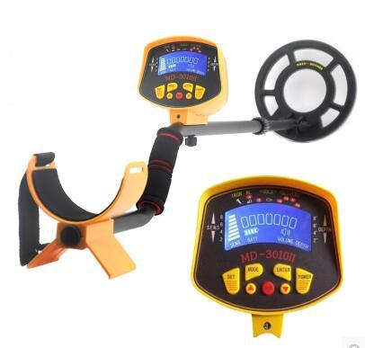 MD-3010II Metal Detector | 1-1.5m Detection Depth, 7.5KHz, 6×AA Battery, Gold & Treasure Hunting