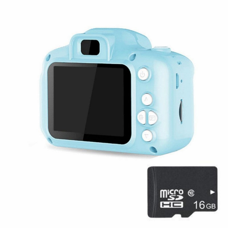 Children's HD Digital Camera | 8MP | 2.3" LCD | 600mAh | USB 2.0 | Blue, Green & Pink | Single, 2-Pack & Set | TF Card Options