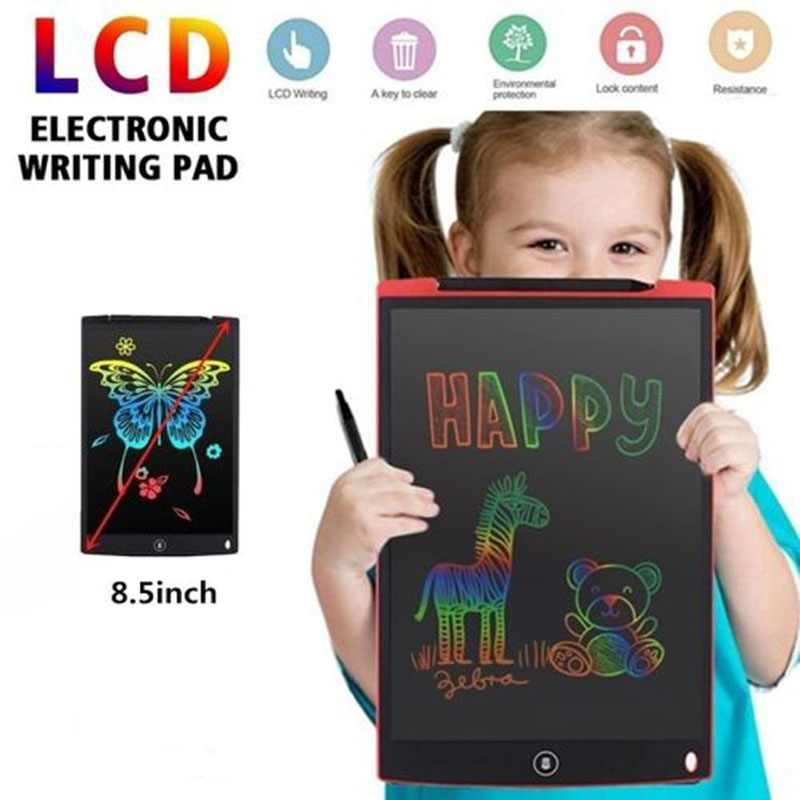 LCD Writing Tablet & Electronic Drawing Board | 8.5" & 10" | Reusable | No Ink | Kids & Adults