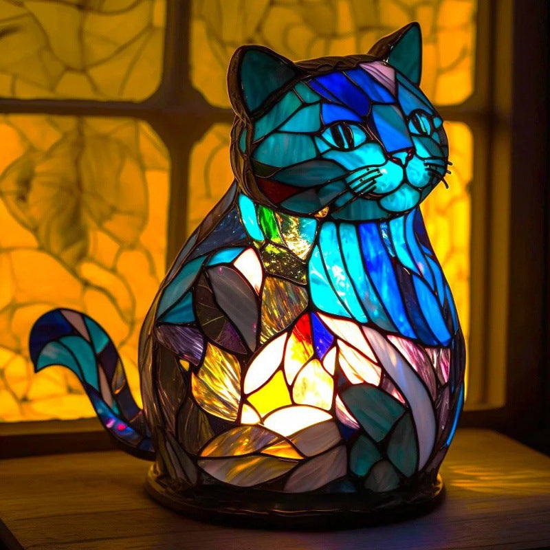 3D Resin Animal Decorative Night Light | Handcrafted | 20 Designs | Small 15cm & Large 22cm | USB | Unicorn, Owl, Dragon, Mermaid & More | Home Decor Gift