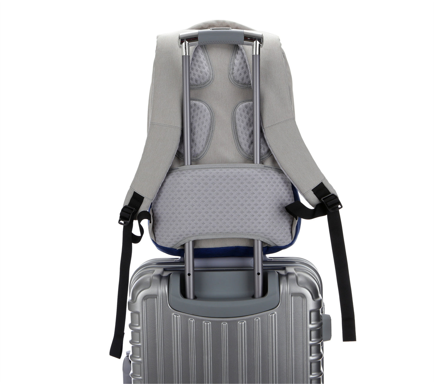 Multi-Functional USB Charging Laptop Backpack | 15" Laptop | Water-Repellent Oxford | Multiple Compartments
