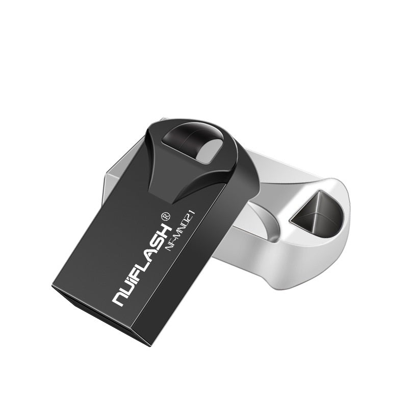 Mini USB Flash Drive | USB 2.0 | 4GB–128GB | Black & Silver | Solid State Storage