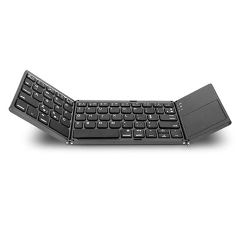 Folding Bluetooth 3.0 Keyboard | 64 Keys | 140mAh | <15m Range | 300K Key Life | ABS | Black & White | Single & Twin Pack