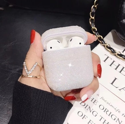 Crystal Hard Shell AirPods Case | Protective Cover | 6 Colours | Black, Blue, Orange, Purple, White & Clear