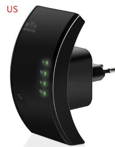300Mbps WiFi Repeater & Range Extender | 2.4GHz | VPN | WPS | WDS | 802.11b/g/n | EU & US Plug | Black & White | Single, 2-Pack & 3-Pack