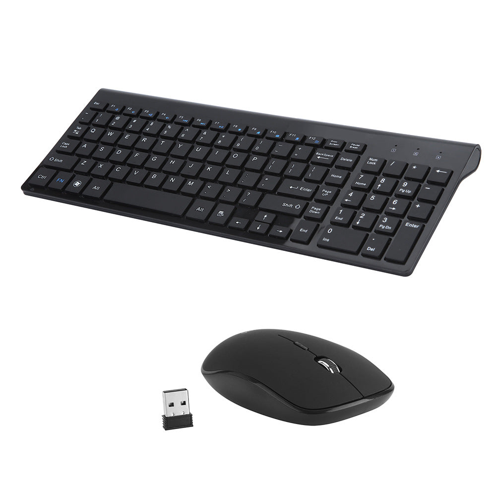 2.4GHz Wireless Keyboard & Mouse Combo | 104 Keys | Ultra-Thin | 800–1600 DPI | Mac & Windows | 4 Colours