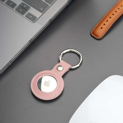 Saratoga Leather AirTag Holder - SUNSHINE1504
