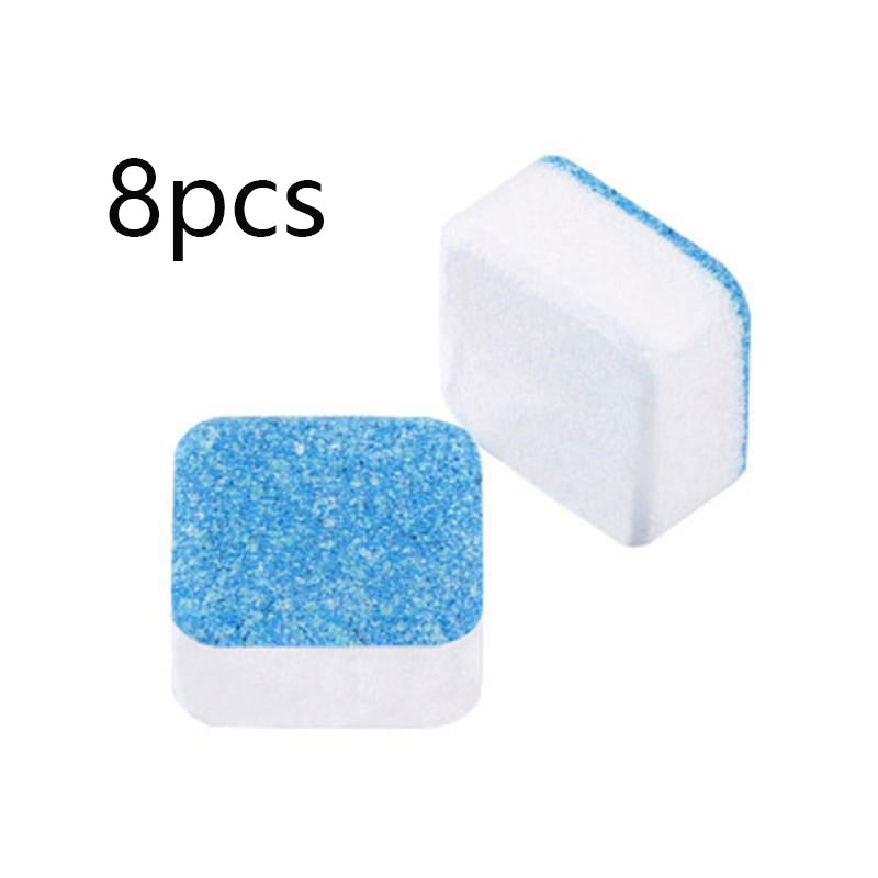 Washing Machine Tub Cleaning Bomb Tablets | Active Oxygen | Deep Clean | Deodorises | 15g Each | 1–100pcs | Blue & White | All Machine Brands