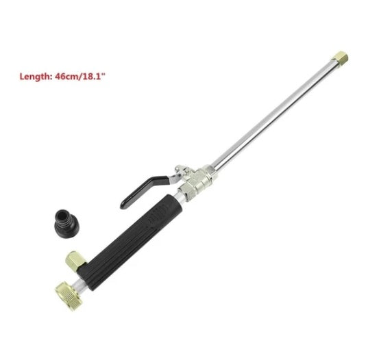 High-Pressure Garden & Car Wash Spray Gun | 25kg | 15m Range | Aluminium & Copper | TPR Grip | Multi-Colour & Bundle