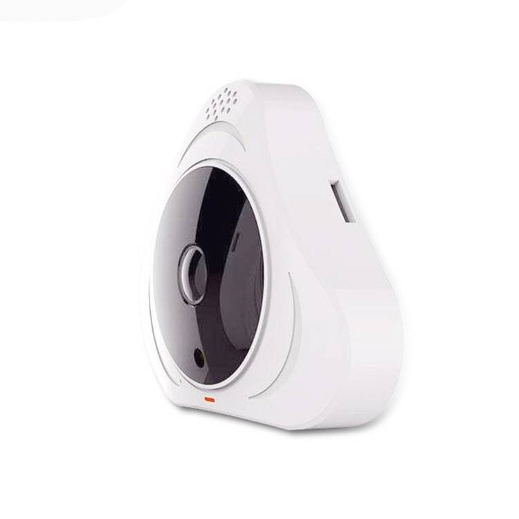 360° Panoramic WiFi Indoor Security Camera | 1.3MP, 2MP & 3MP | Night Vision | Pan-Tilt | Alarm | 80m² Coverage | Black & White
