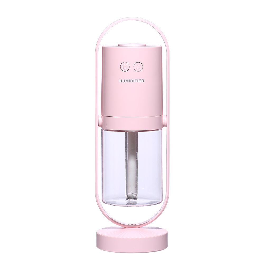 200ml USB Portable Mini Humidifier | 3.5W | 40ml/h Spray | DC5V | ABS+PP | 70×66×213mm | 140g | Dark Blue, Light Blue, Pink & White