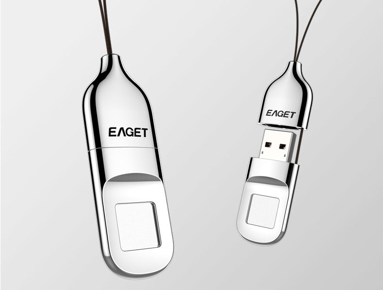 Fingerprint Encrypted USB Flash Drive | Metal Body | Biometric Security | USB 2.0 | 32GB & 64GB | Premium Gift