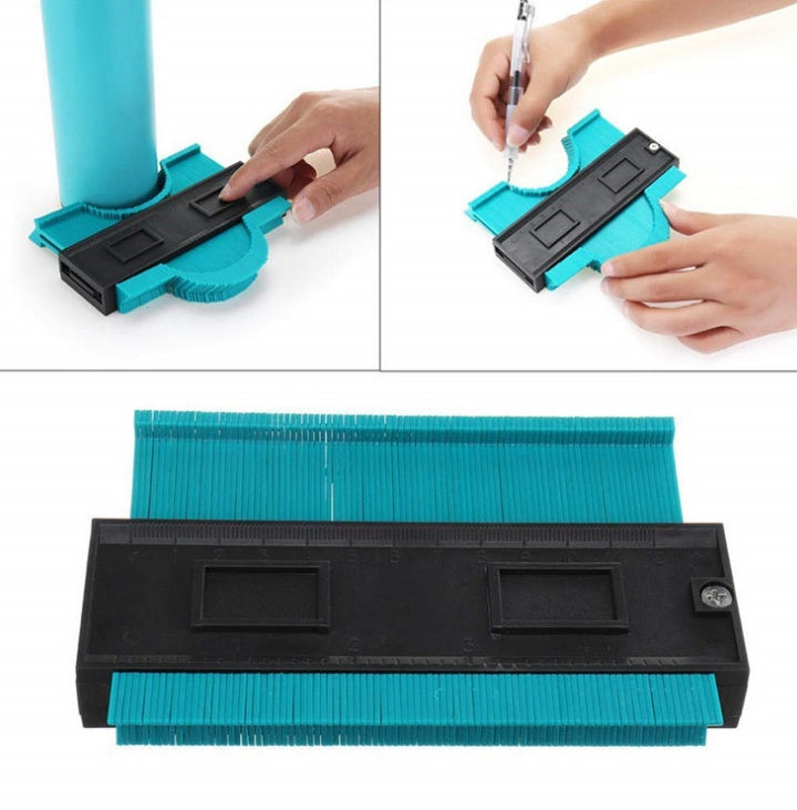 Contour Profile Gauge | Shape Duplicator | ABS | Multiple Sizes & Colours | Woodworking, Tiling, Flooring & Carpentry Tool