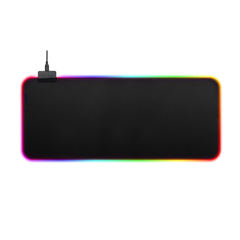 RGB LED Gaming Mouse Pad | 11 Lighting Modes | Anti-Slip Rubber Base | Micro-Textured Surface | USB Powered | 350–900mm Sizes | Wired & Wireless Charging
